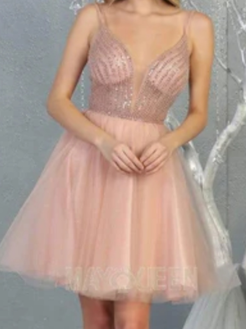 Pink Cocktail Dress